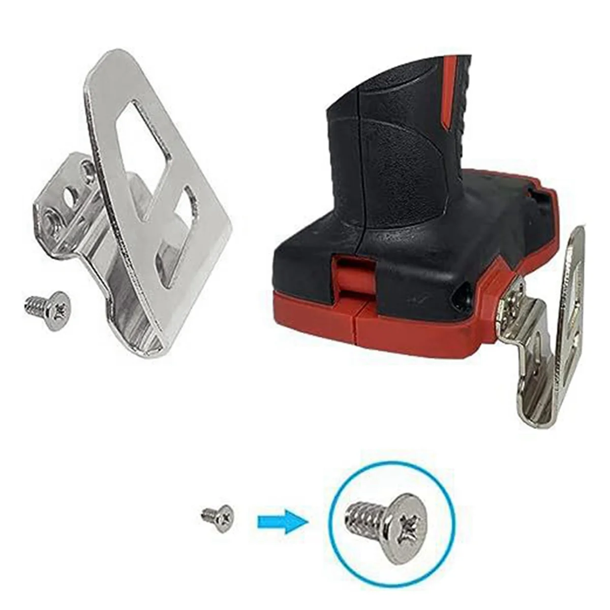 N18r 5 pçs resistência broca elétrica cinto clipe substituição ganchos suporte de ferramenta para brocas de impacto ferramenta cinto titular