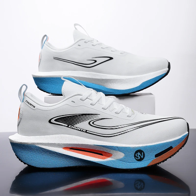 

Men's Shoes Spring New Breathable Running Shoes Student Racing Physical Examination Shock-Absorbing Popcorn Sports Running Shoes