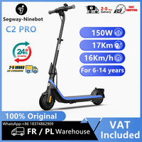EU Stock Original Ninebot by Segway C2 Pro Children Electric Scooter 16 km/h Max Speed 17Km Rnge For 6-14 years old Kickscooter