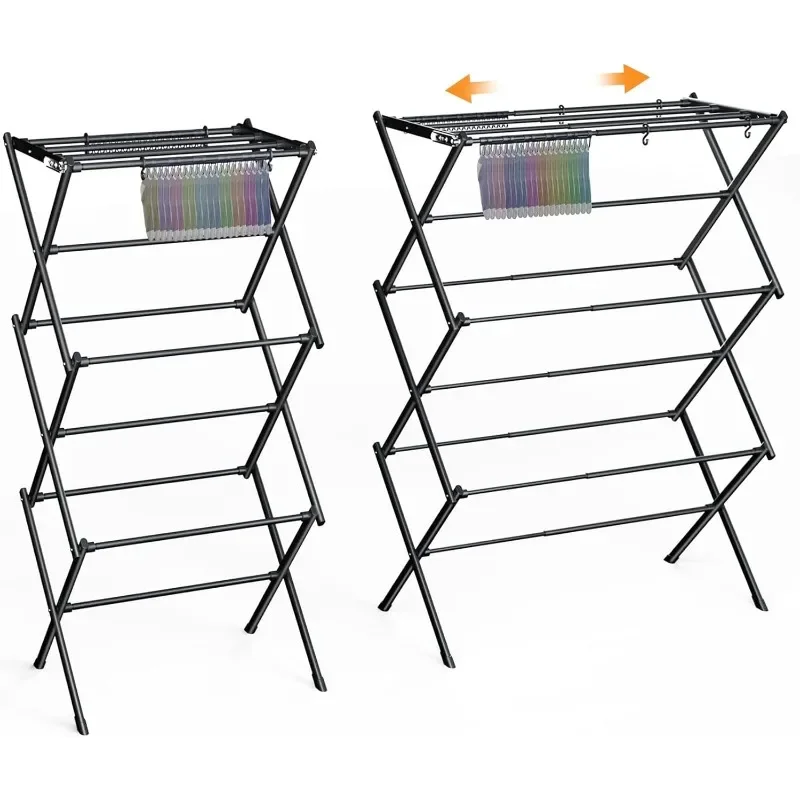 Household Indoor Foldable Drying Rack Clothing, Laundry Drying Rack - 40