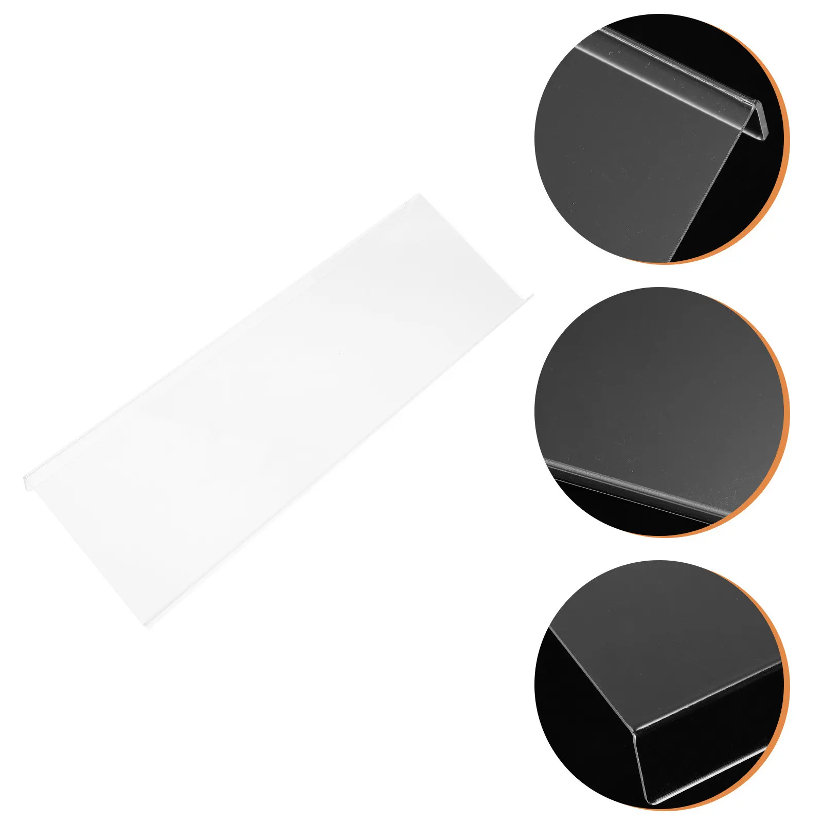 

Premium Acrylic Keyboard Stand Tilted Keyboard Holder Stand for Computer Desk Ergonomic Typing Experience Crystal Clear Desktop