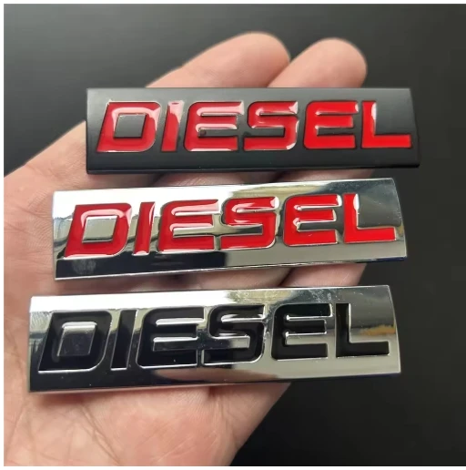 

Car Sticker Diesel Logo Emblem Badge 3D Metal Car Decals for Seat BMW Audi Jeep Honda Ford Opel Passat Peugeot KIA Car Styling