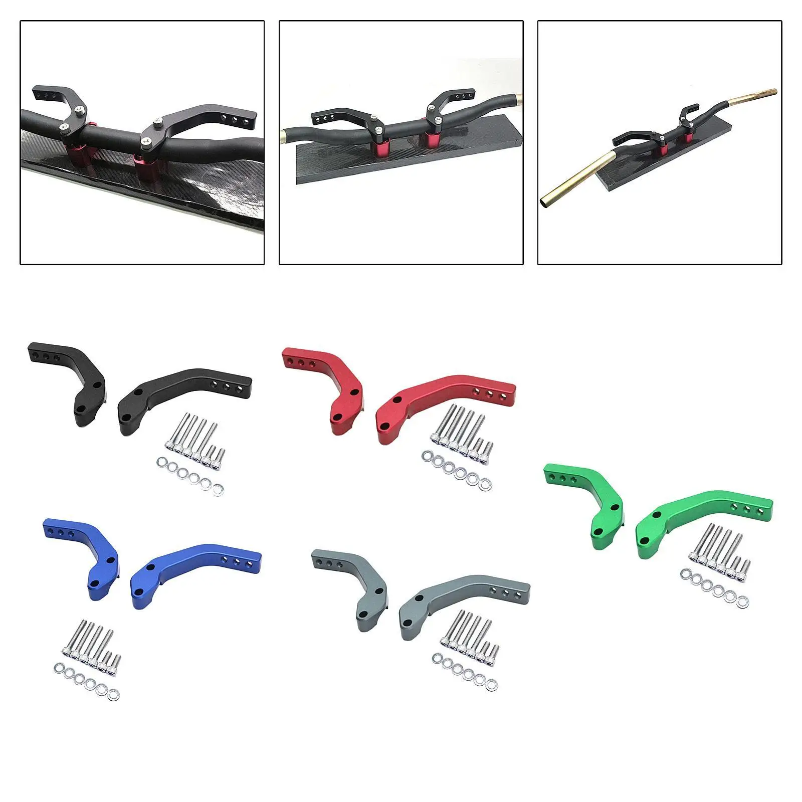 

Motocross Handguard Support High Reliability Motorcycle Hand Guard Bracket