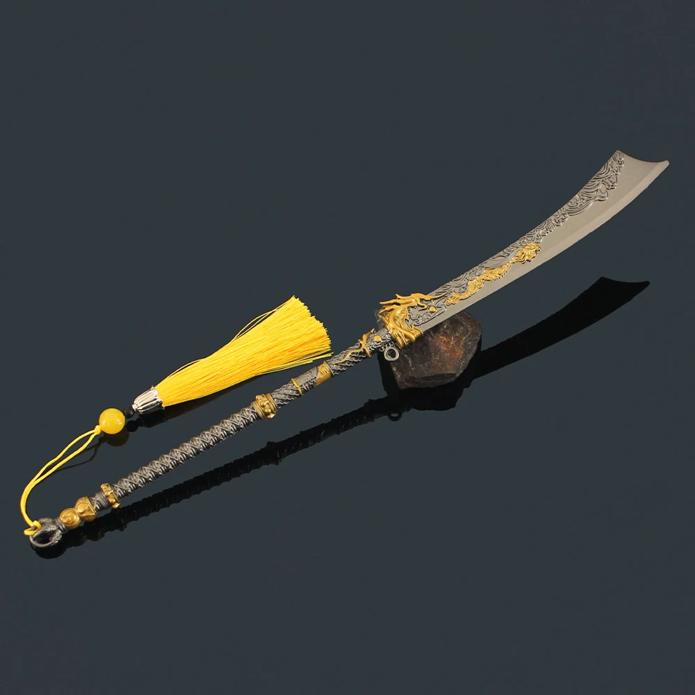 29cm Naraka: Bladepoint Weapon Nameless Mo Dao Game Peripheral Model Samurai Knife Alloy Prop Ornament Crafts Gift Toys for Boys