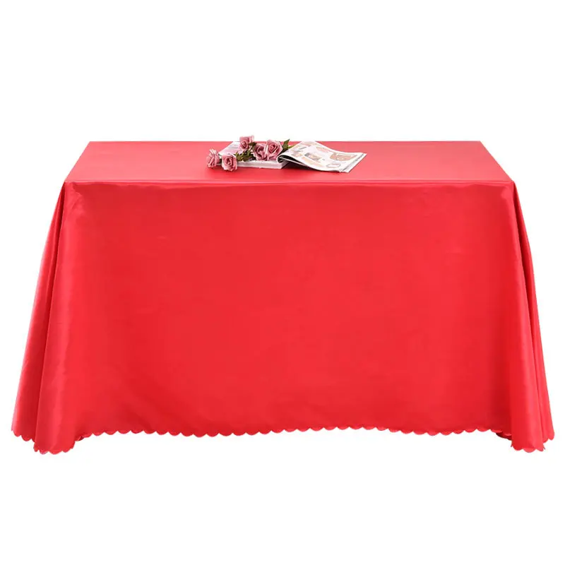 

2024 Tablecloth Birthday Party Wedding Christmas Table Cover Wipe Desk Cloth Decor Covers Rectangle