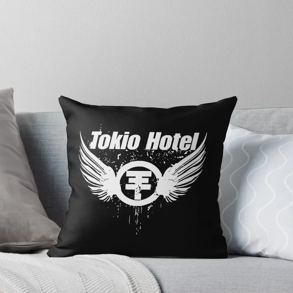 

Tokio Hotel Merch Tokio Hotel Logo Throw Pillow Decorative Cover For Living Room christmas pillowcases Bed pillowcases pillow
