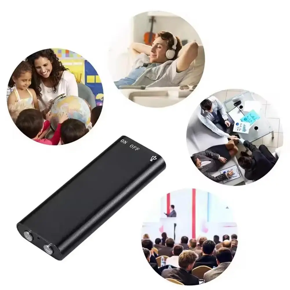 Audio Recorder Digital Audio Recorder Mp3 Recording Clear Mp3 Voice Mini Activated Recorder Player Q2w7