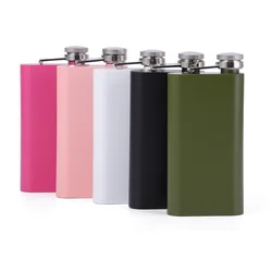 5oz Stainless Steel Outdoor Hip Flask Pocket Hip Flask Portable Wine Whiskey Jug Bottle