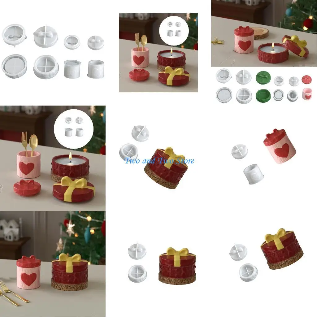 HX6F Silicone Moule Set Heart Pull