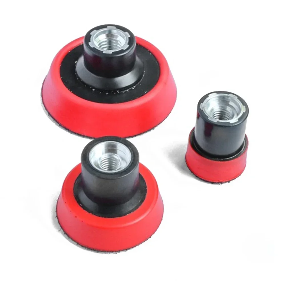 Polegada Almofada de Apoio Lixar Polimento Almofada Titular para Cuidados de Lavagem de Carro Esponja Almofada Backer Disco M10 Rosca 1