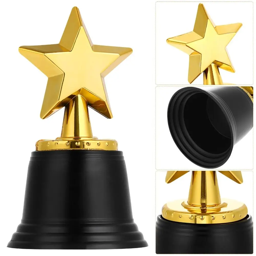 Kid Trophy Awards Competition Soccer Star Winner Award Trophy Toy School Rewarding Supply Plastic Model Small Prize Cup Kid Gift