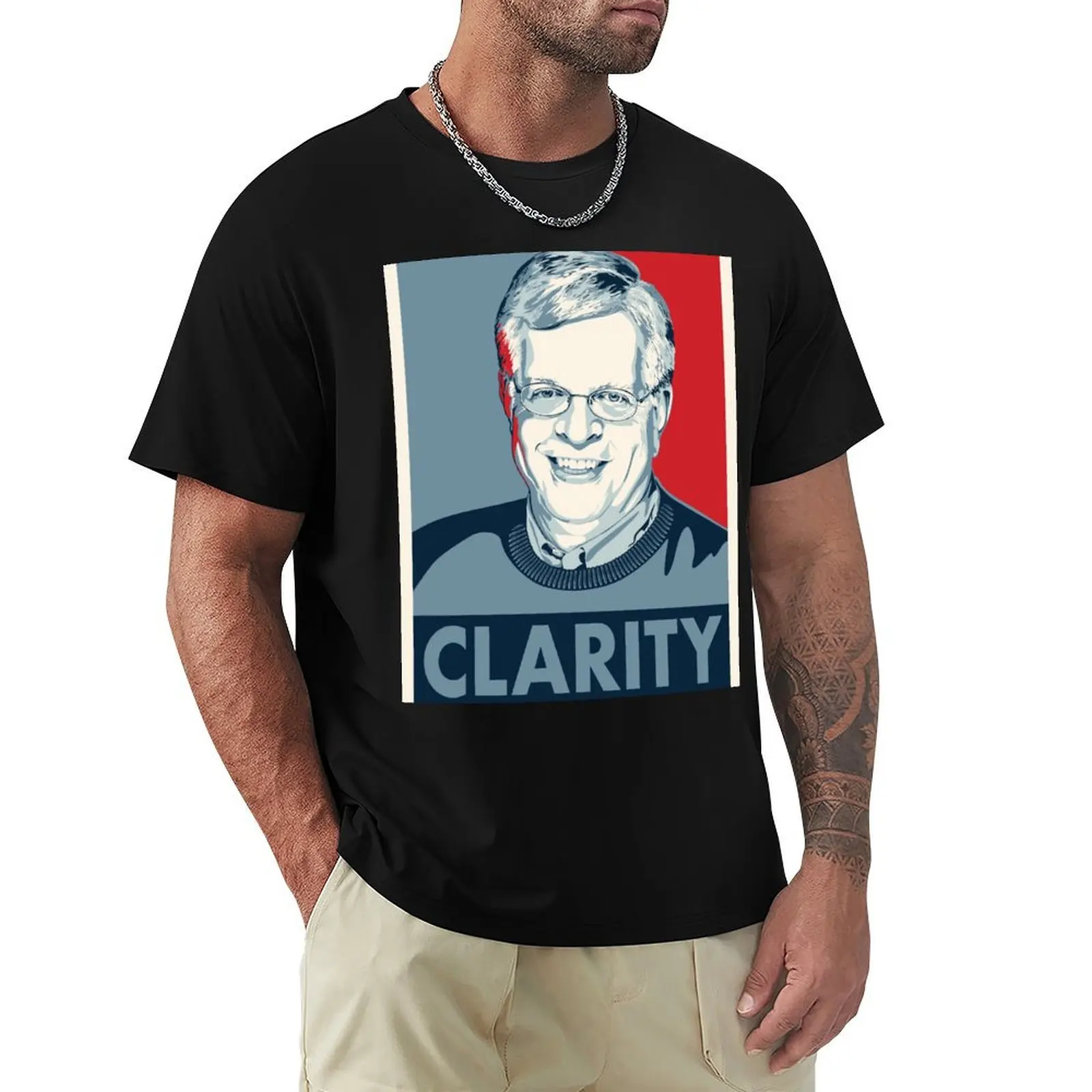 

Dennis Prager Clarity T-Shirt Blouse boys whites men t shirts high quality