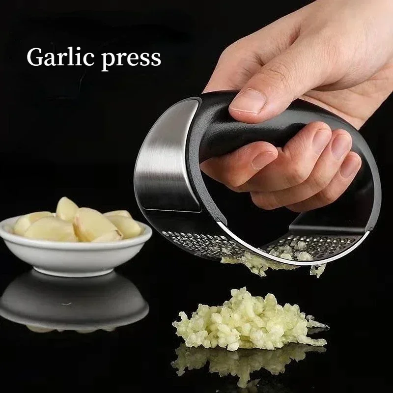 Tools Bar Kitchen Manual Garlic Garden. Chopper Dining Accessories Gadgets Mincer Masher Chop Vegetable Home Press Potato