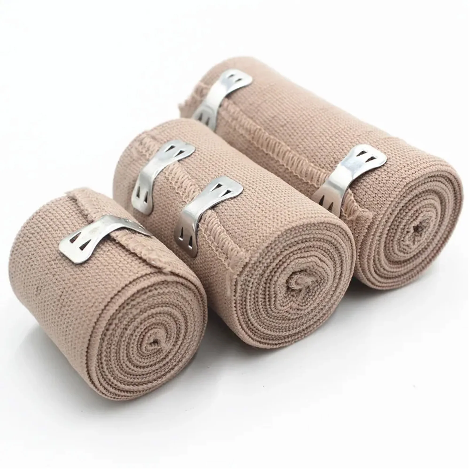 2pcs Premium Elastic Bandage Wrap,Sports Protection Elastic Bandage with Self-Closure,Support & First Aid for Sports