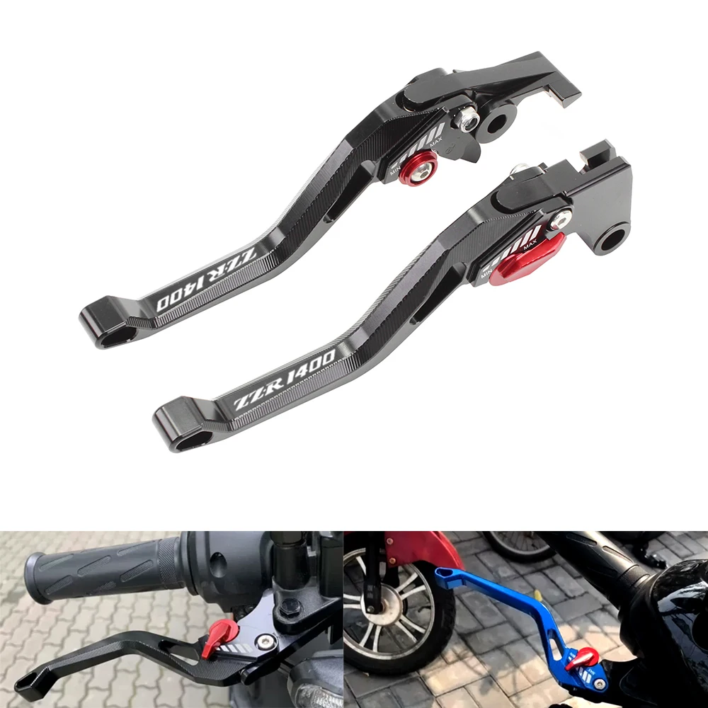 

for Kawasaki ZZR1400 ZZR 1400 ZX-14R 2006-2016 Motorcycle Accessories Aluminum Alloy Adjustable Modified Brake Clutch Levers