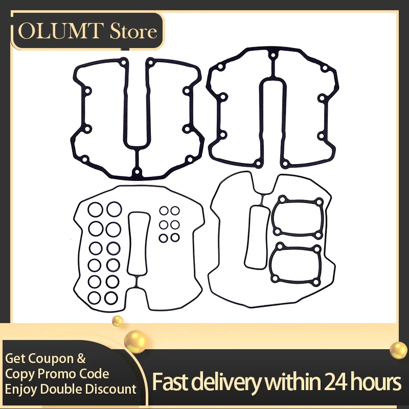 

Road Passion Motorcycle Part Cometic Rocker Gasket Kit For Harley 0934-5977 C10226 0934-6315 68-10226 Fat Bob FXFBS