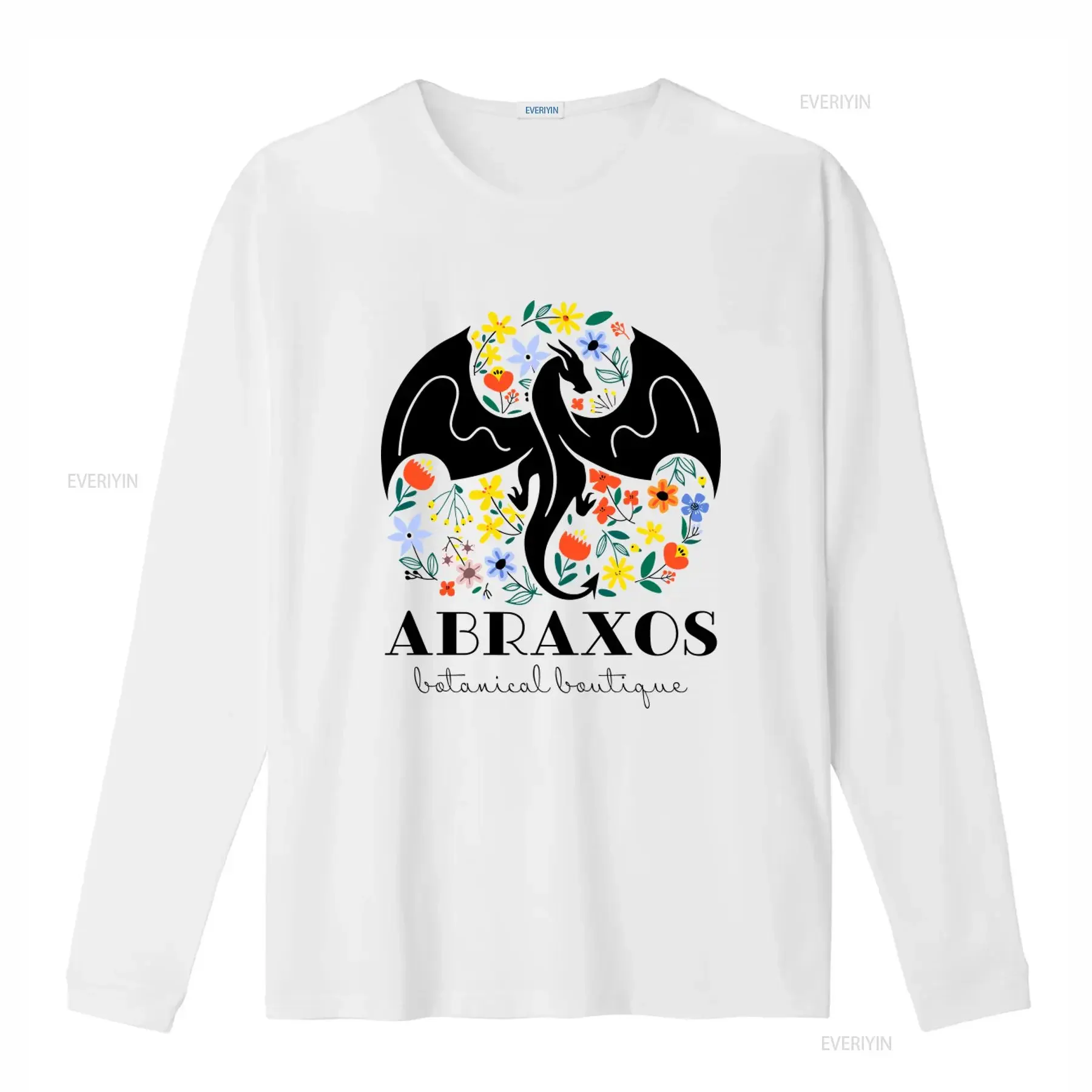 Abraxos Botanical Boutique Officially Licensed Sarah J Maas The Thirteen Wyvern Crewneck Manon Dragon Kingdom T Shirt vintage