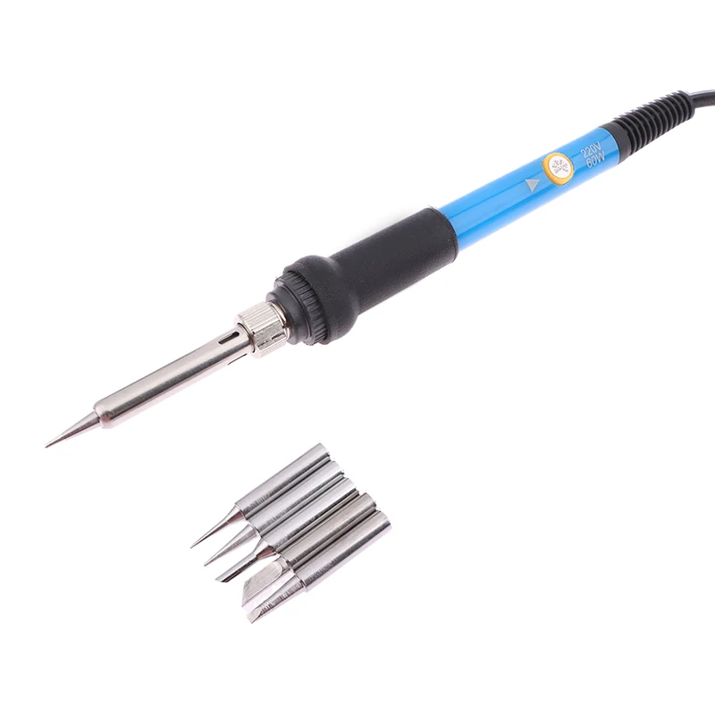 Adjustable Temperature Electric Soldering Iron 220V 60W Multifunctional Welding Solder Rework Station Heat Repair Tools
