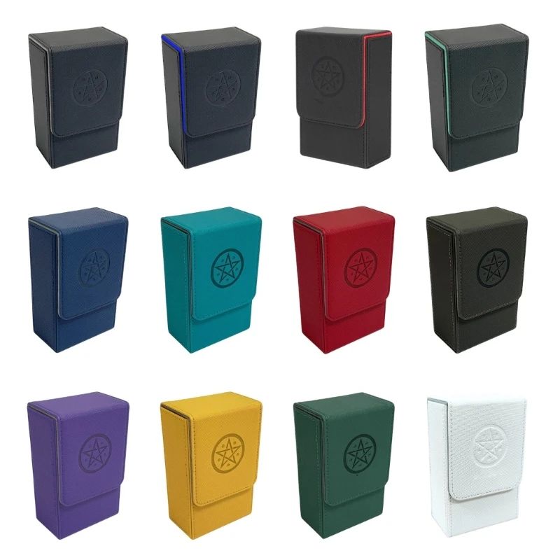 PU Leather Tarots Case Container Collection Capacity Tarot Cards Box Board Game Card Sleeve Holder Box Drop Shipping Big Size