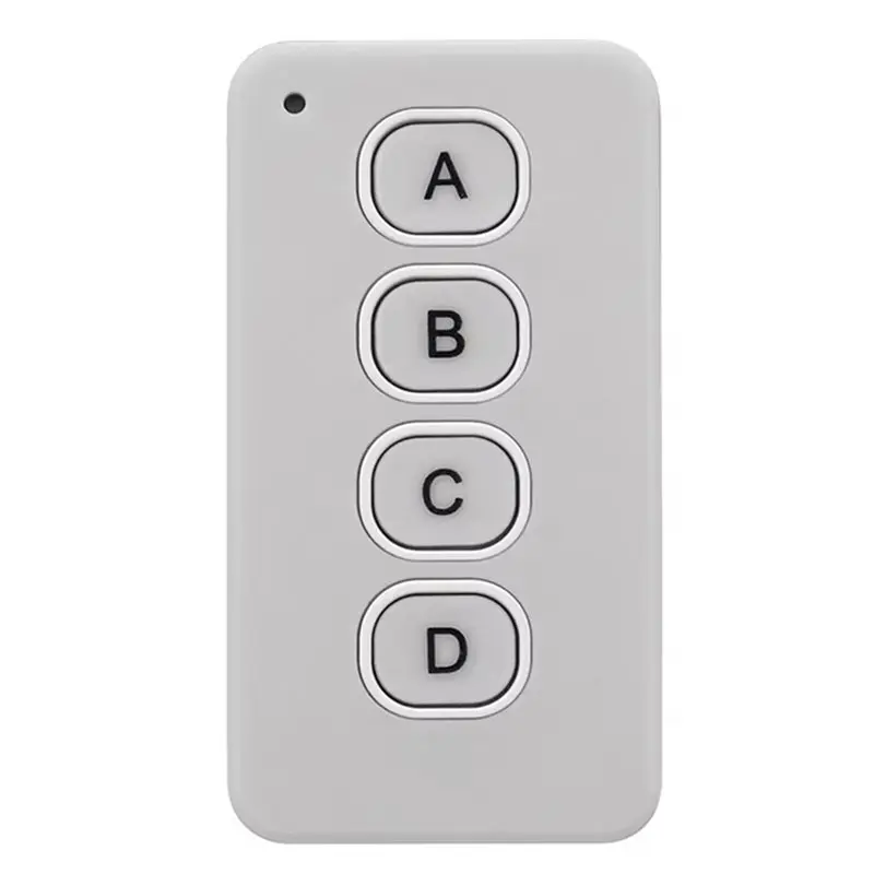 【CYBER MONDAY】433Mhz Remote Control Clone Learning 4CH Car Key Garage Door Gate Opener Duplicator Universal 4 Buttons Door Remot view 5