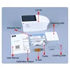 Linshang LS176 Kolorimeter Farbspektrophotometer mit Pantone NCS RAL Farbkarten Spektrale Reflexionskurve 6