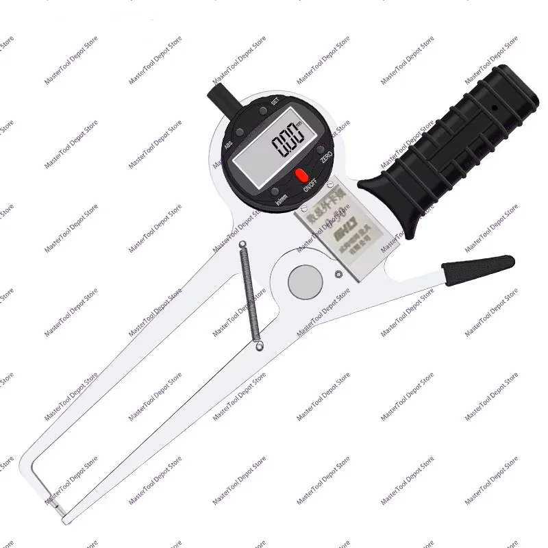 Gauge 0-50mm Folding Thickness Caliper 0-50mm X125mm Outer Diameter Dial Indicator Caliper Outer Diameter Dial Indicator
