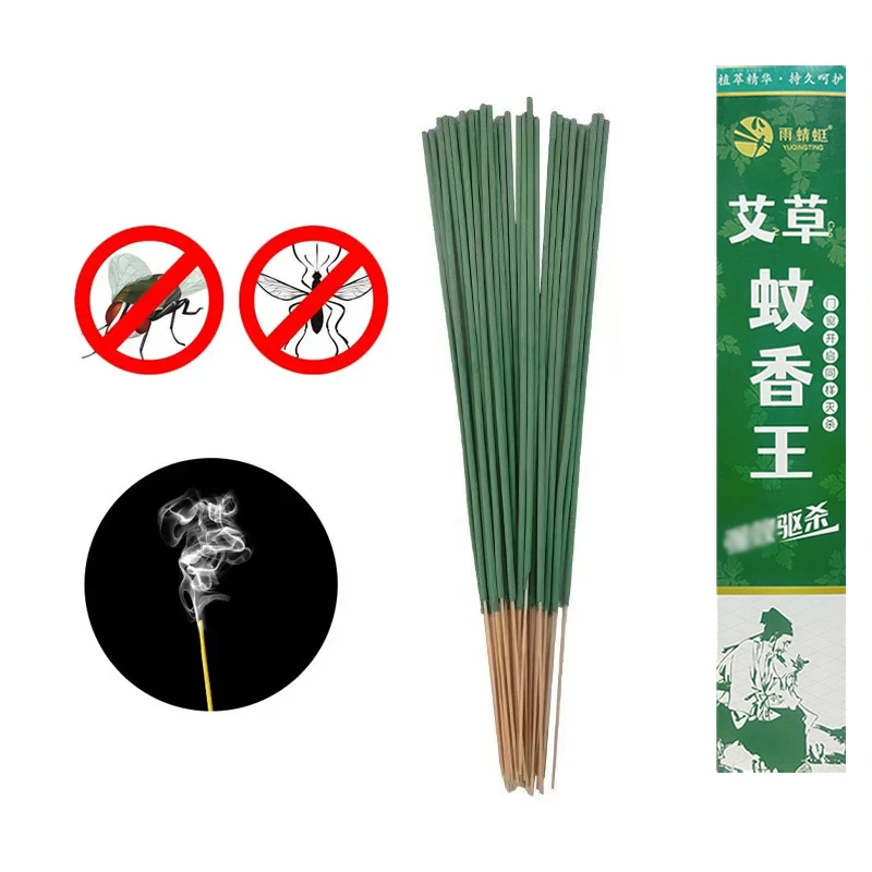 30PCS/ Box Mosquito Repellent Incense Stick Safe Natural Outdoor Bug Preventor For Garden Camping Flies Cockroaches Pests Repell