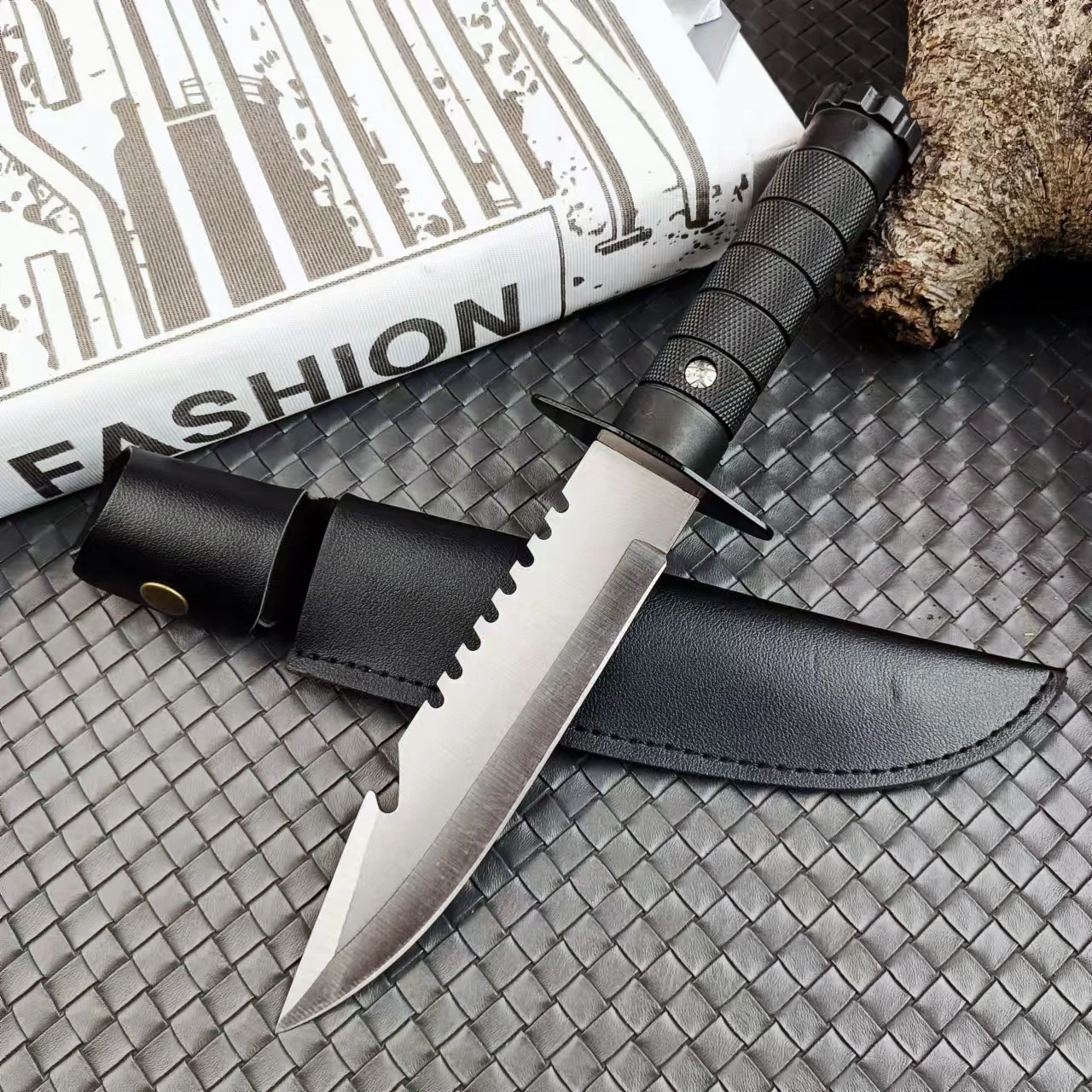 Outdoor Knife Multifunctional Wilderness Survival Multi-Purpose Camping Fruit Knife Hunting Knife Tools Household Daily Knife