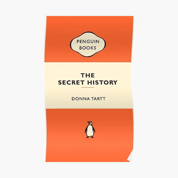 Penguin Book The Secret History  Poster Modern Decoration Home Picture Mural Funny Painting Vintage Room Wall Decor Art No Frame