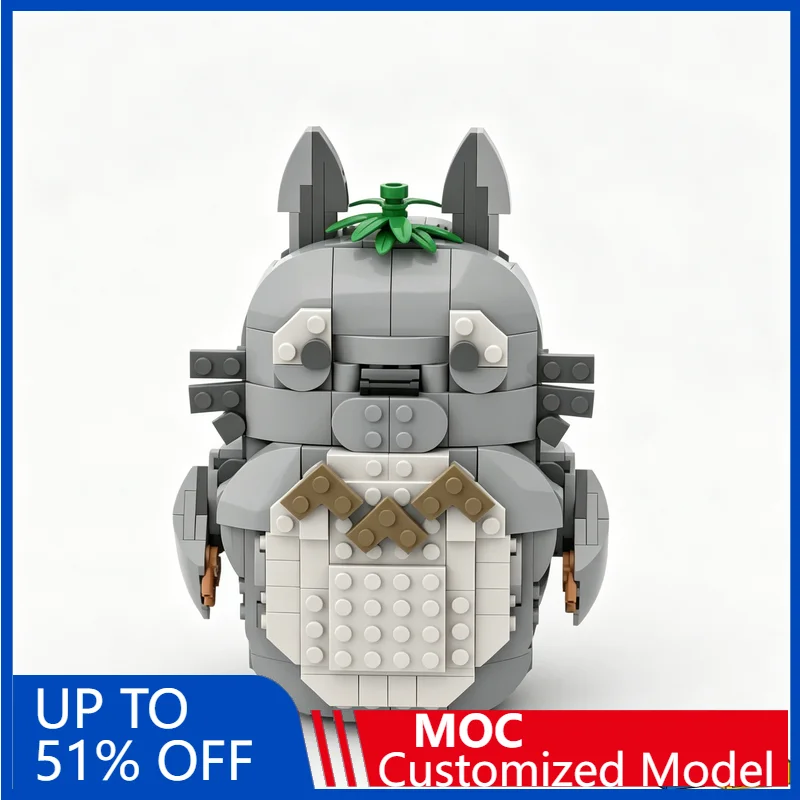 

NEW 702 PCS 31171 Secret Grey Cat Alternate Version Build Building Blocks Assembly Toy Anime Character Display Collection Gift