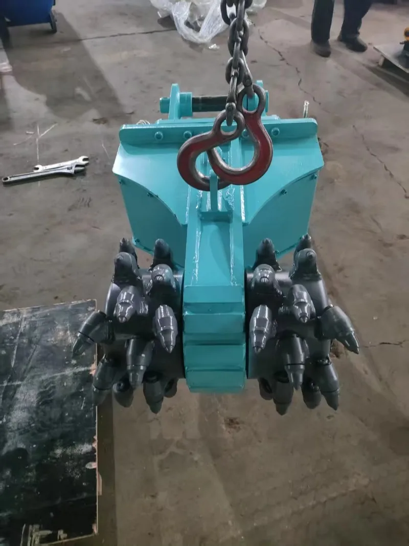 Professional supplier milling machine cutters, high-strength and powerful hydraulic rotary excavator accessories