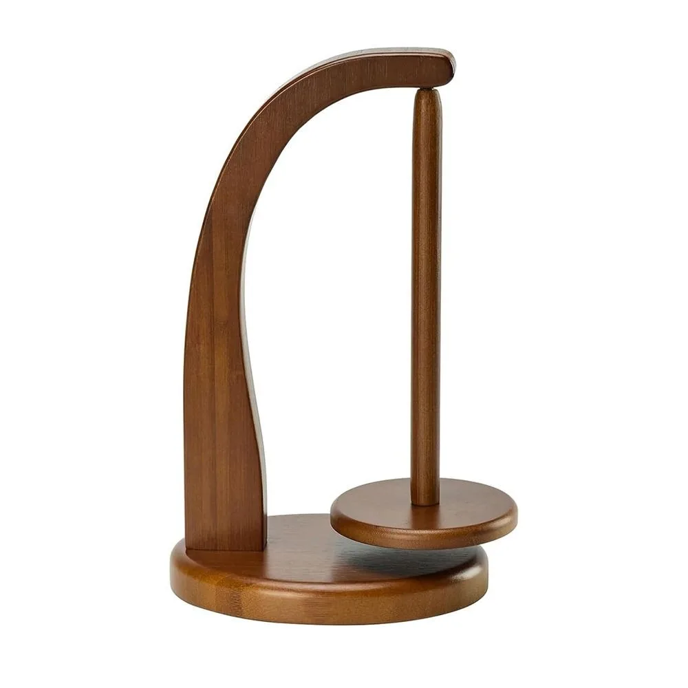 

Wooden Yarn Holder Rotatable Handmade Wool Yarn Winder Crocheting Magnetic Levitation Yarn Ball Storage Rack