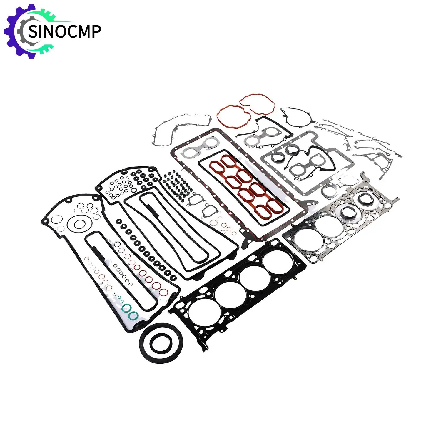 

1Set Rebuild Engine Seals Gaskets Kit for BMW X5 540i 740i E38 E39 E53 4.4L V8 M62B44 for Land Rover 61-31370-00 61-31375-00 ﻿