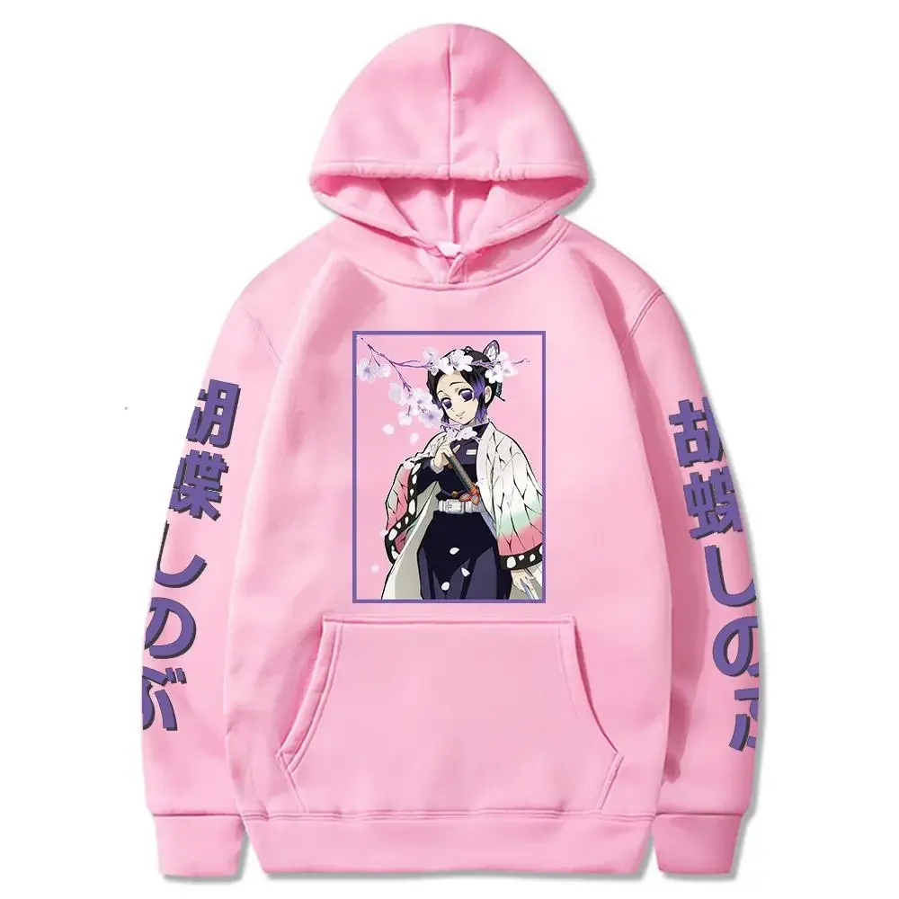 Anime Devil Killer Kimetsu No Yaiba Hoodie Sportswear Comfortable Top Women's Sportswear Hoodie
