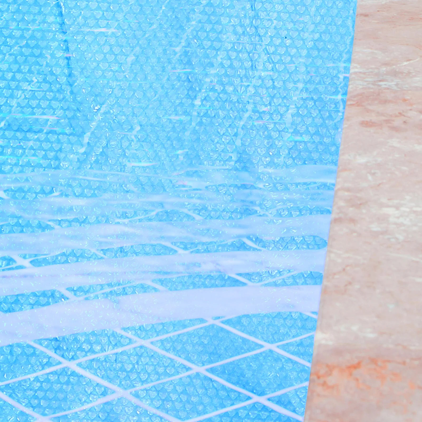 

Rectangular Inflatable Pool Cover Rectangle Skimmer Bubble Floating Bubbles Wraps Covers