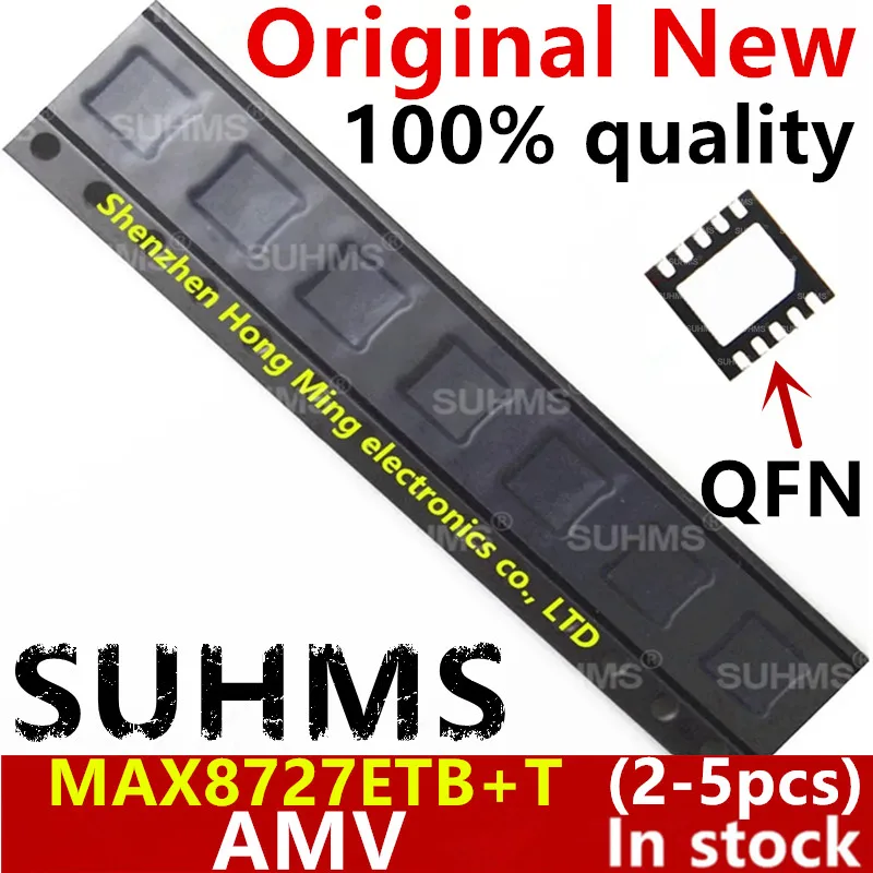 (2-5 peças) 100% novo chipset MAX8727ETB MAX8727E MAX8727 AMV QFN-10