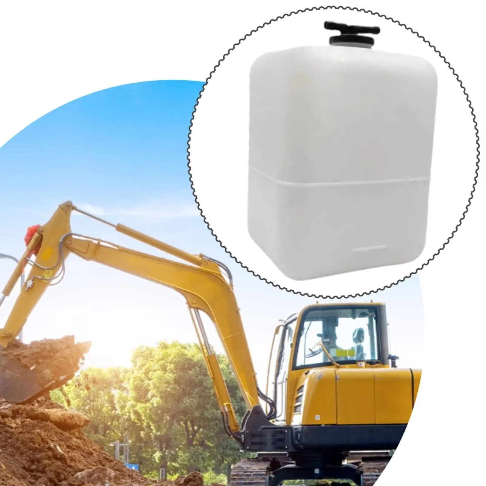 

Вспомогательный резервуар для воды, резервный чайник, многофункциональный экскаватор большой емкости, аксессуары, резервуар для охлаждающей жидкости для экскаватора для E320C