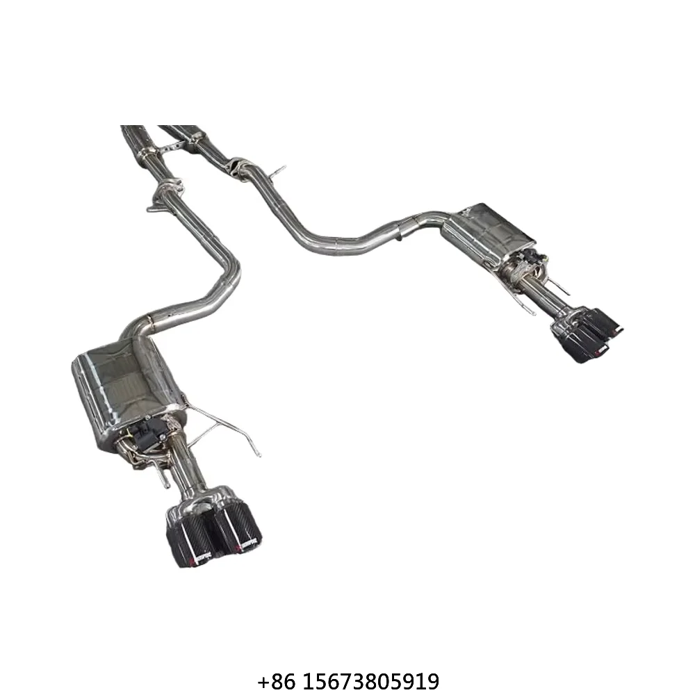 

Auto Valvetronic Catback Exhaust Pipes for RC350 3.5L SS304 Catback Exhaust SystemCustomed