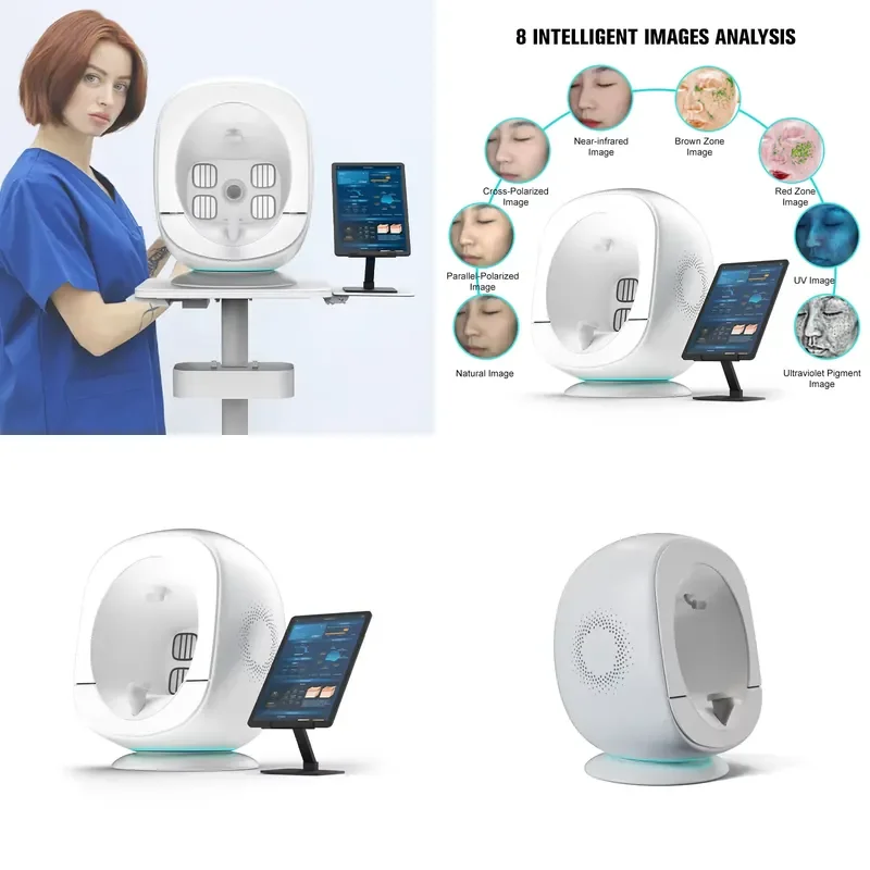Professional Skin Analyzer for Aging Pigmentation Sensitivity Texture Analysis Suitable for Different Ethnic Groups Beauty