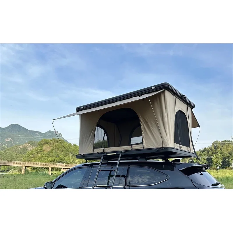 Hard-3-Person Outdoor Camping & Soft-Top Car-Top Tent (Sale)