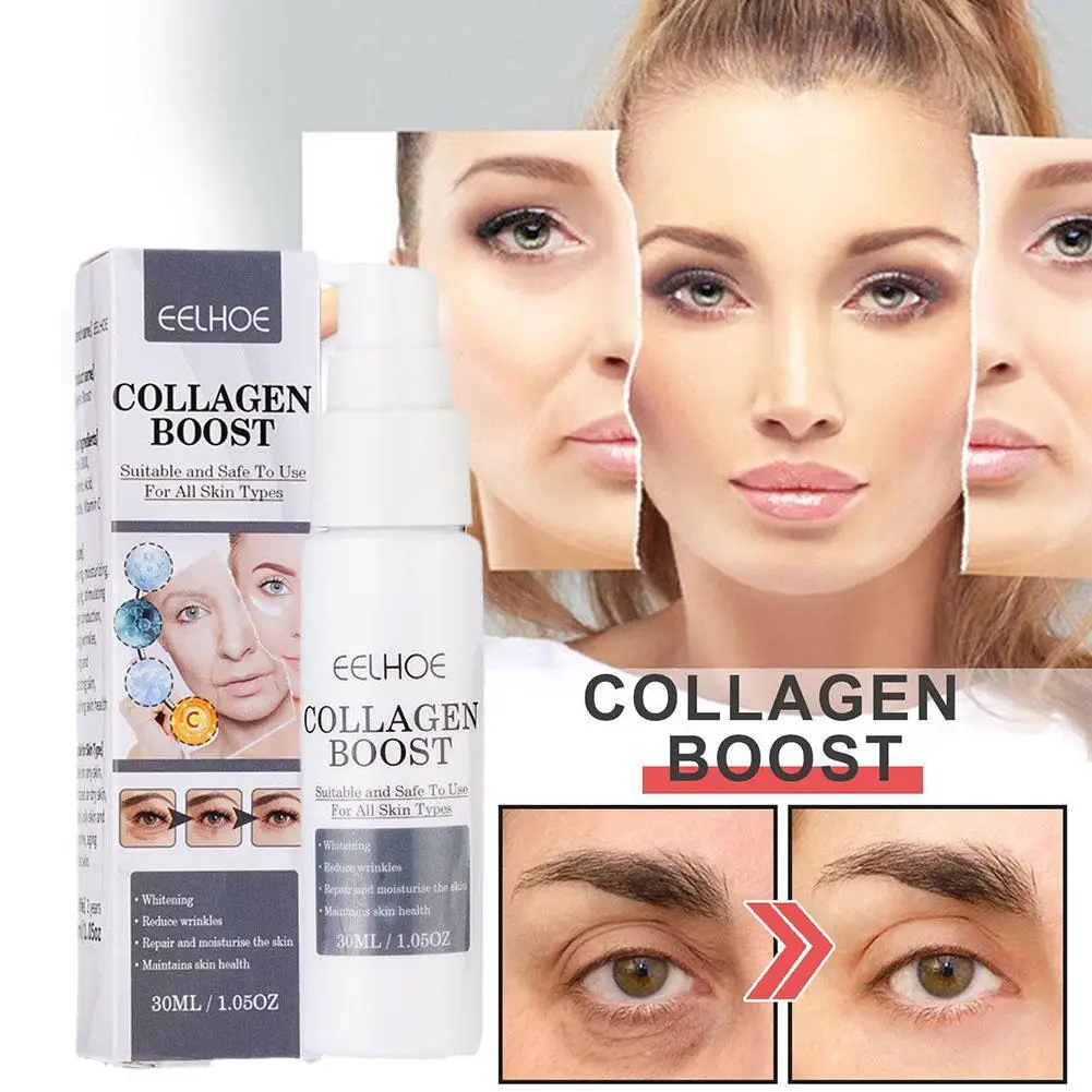 Kit Collagen Boost Anti-aging Serum Pale Point Corrector Point Remover Dark Whitening Firming Cream Beauty Serum Wholesale