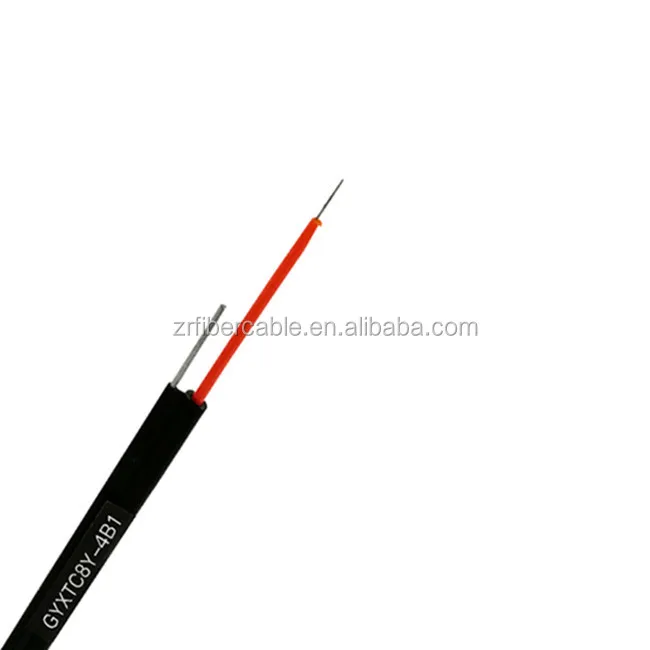 Mini Figure 8 Fiber Optic Cable Aerial Self-supporting Uni-tube 4 6 8 12 16 24 Core Gyxtc8y Communication Cable