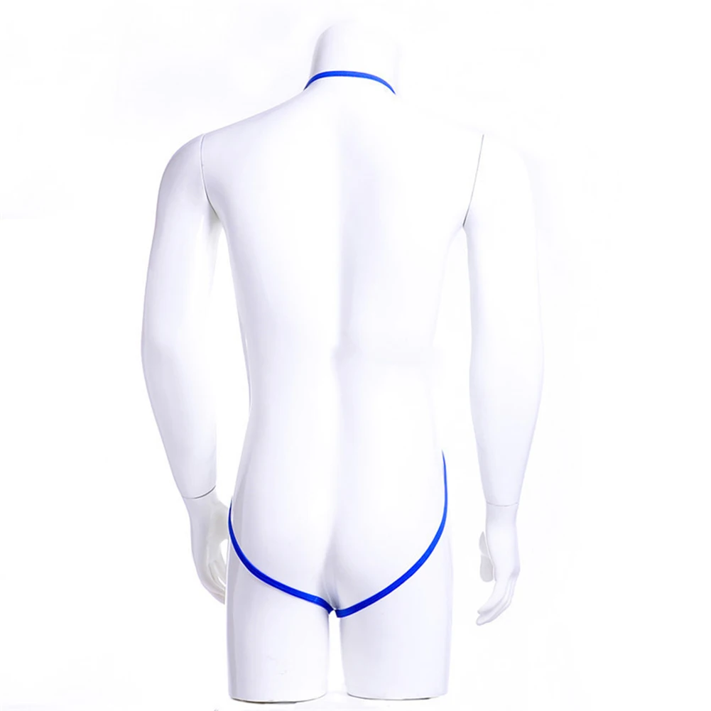 بدلة جسم رجالية مثيرة عارية الظهر ، ثونغ صلب ، ملابس داخلية مثيرة ، خاتم الديك ، ملابس داخلية ، جمبسوت مفرغ ، سلاسل جي بأربطة