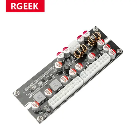 RGEEK 19V 300W DC ATX Peak PSU Pico ATX 24pin MINI ITX DC to ATX PC Power Supply for computer 8pin cpu and 3 SATA port