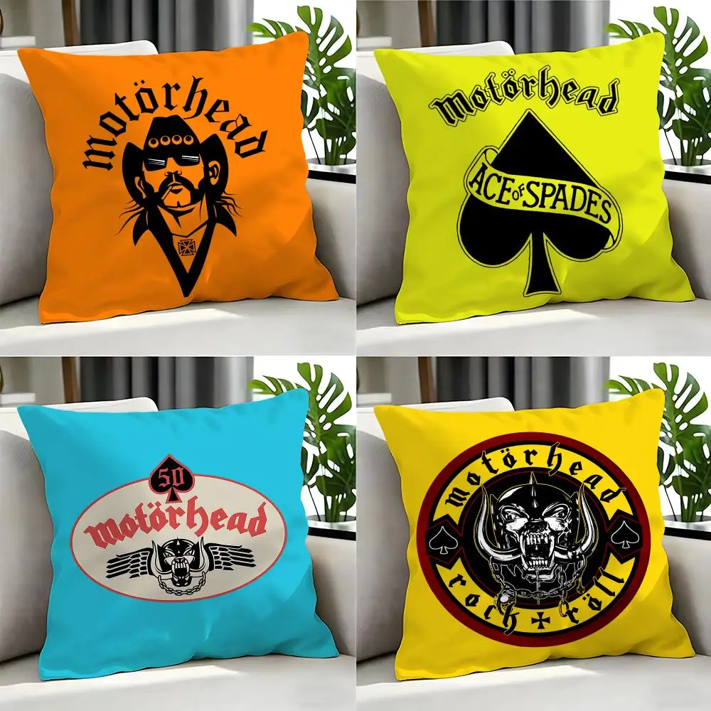 metal metal Motrhead Cushion Cover Cushion Cover Set 4Pcs 50x50 45x45 40x40 Pillowcase Decorative Sofa Home Decor - Aliexpress Deal