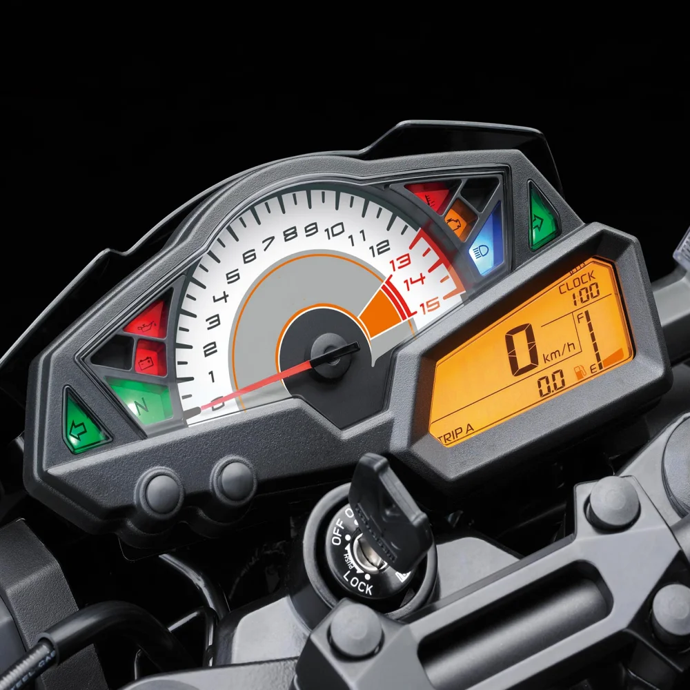 

For Ninja 250 NINJA 300 EX300 NINJA300 2013-2017 Speedometer Instrument Case Gauge Odometer Tachometer Housing Cover