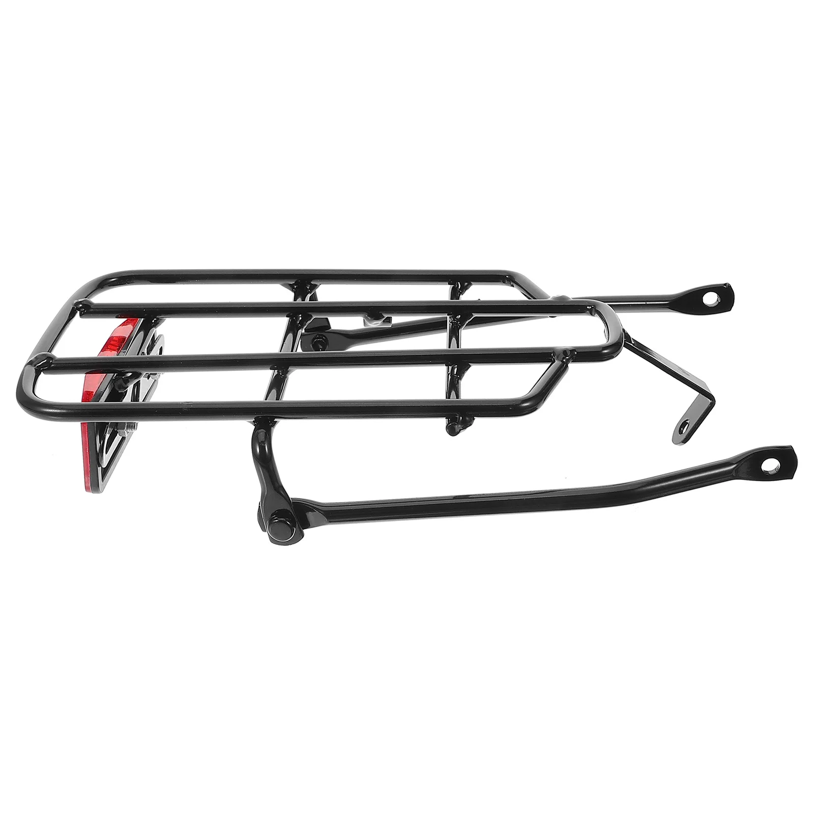 

Durable Metal Rear Bike Rack Alloy Bicycle Rear Seat Frame Quick Release Cycling Luggage Carrier Outdoor Stable Rear Brace