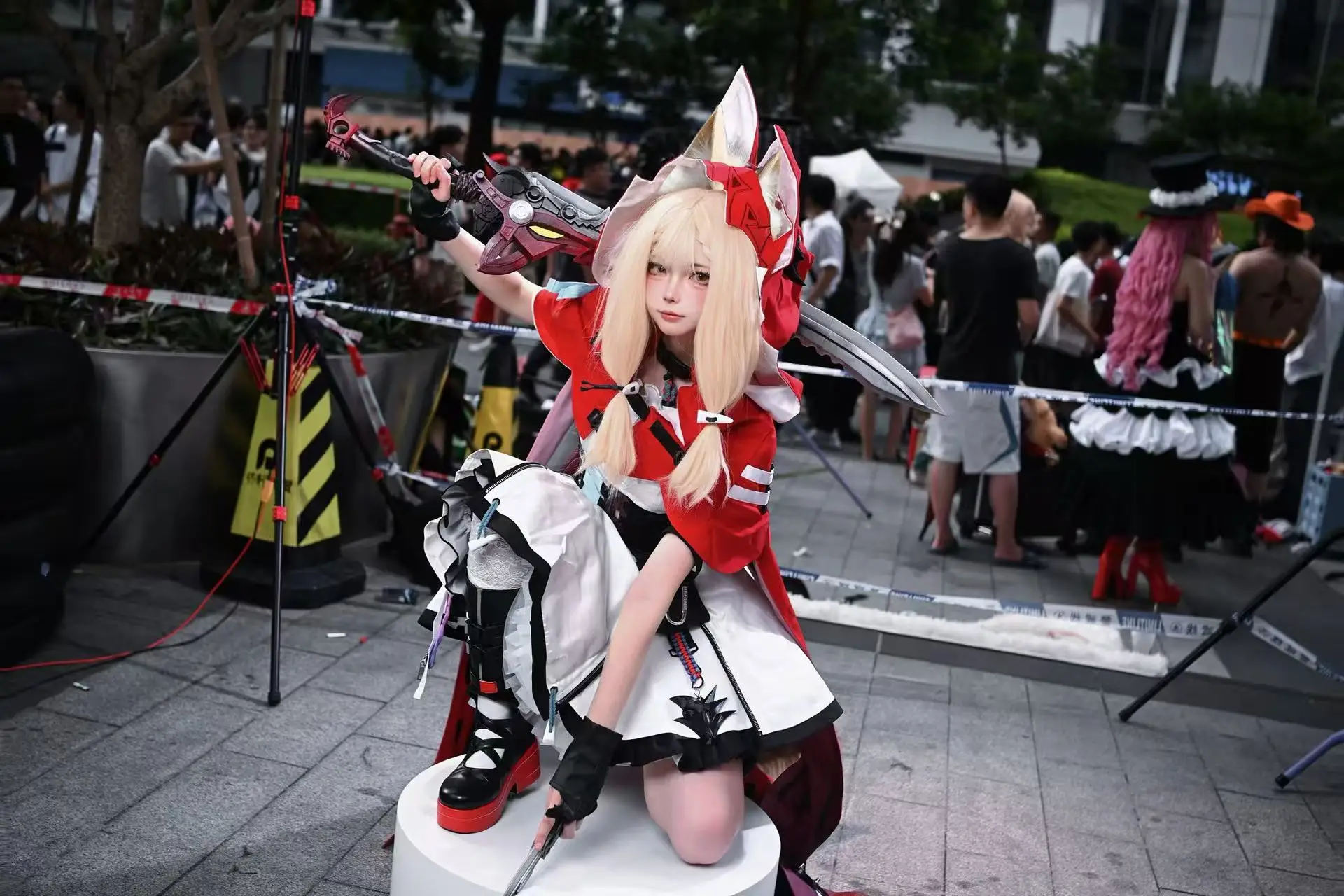 Rossi Cos 3D Printing Sword Weapons Game Arknights:Endfield Cosplay Prop Halloween Christmas Fancy Party Costume Accessories