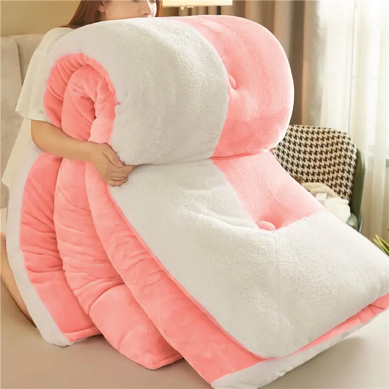 Super warm winter lamb quilt spring warm quilt core thickened 5kg double comforter autumn winter blanket space quilt