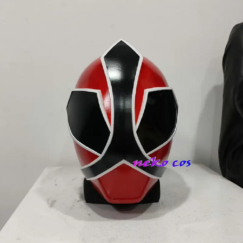 

nekocos Samurai Sentai Shinkenger red Helmet Mask Resin Cosplay Customized size